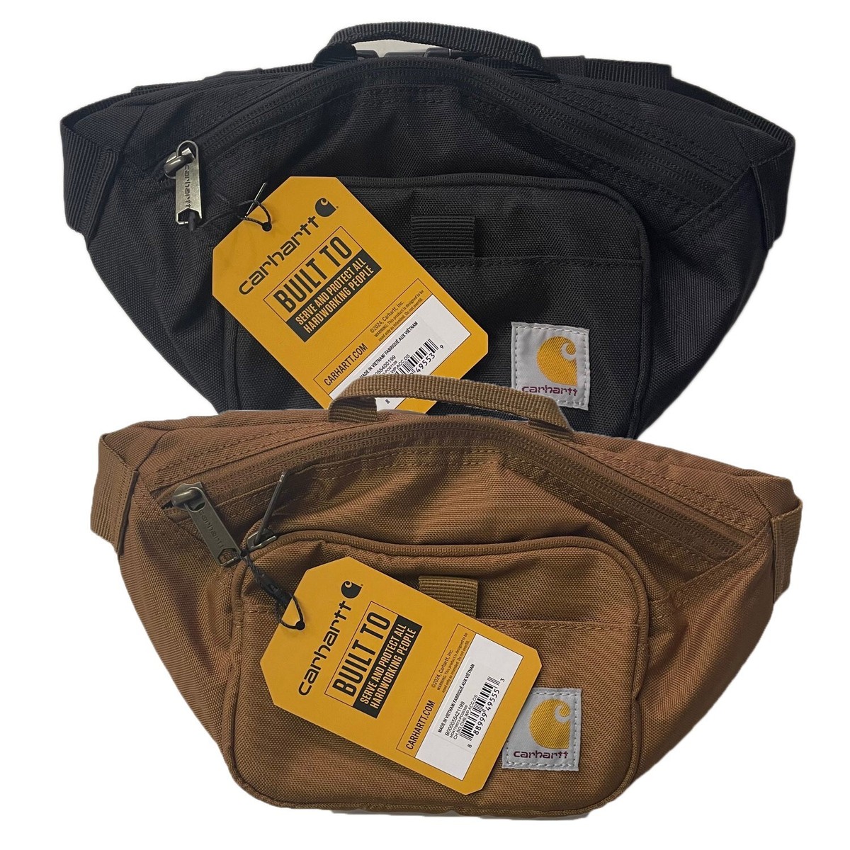 Carhartt Classic Waist Pack Bag Black and Brown | eBay
