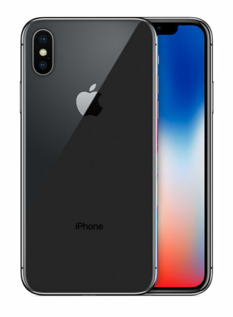 Apple iPhone X - 256GB - Space Gray (Unlocked) Smartphone | eBay