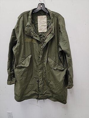 Vintage U.S. Military Army Extreme Cold Weather Fishtail Parka