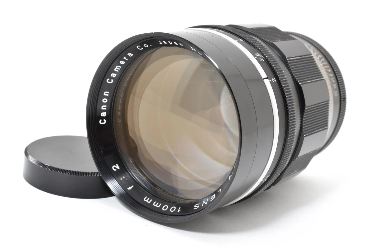 Canon f/2 Camera Lenses 100mm Focal for sale | eBay
