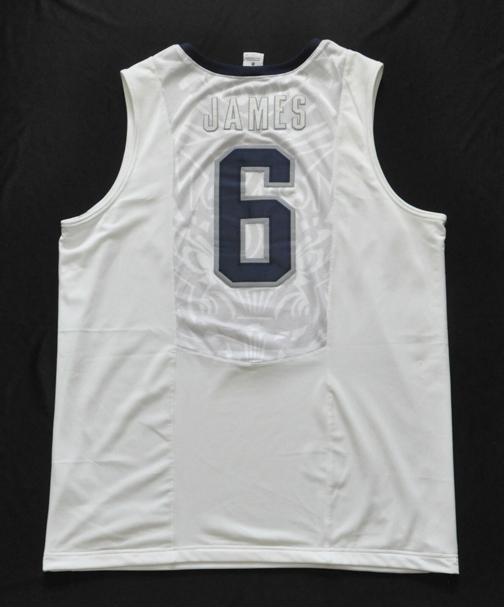 LeBron James #6 Team USA Nike Jersey Authentic 2012 London