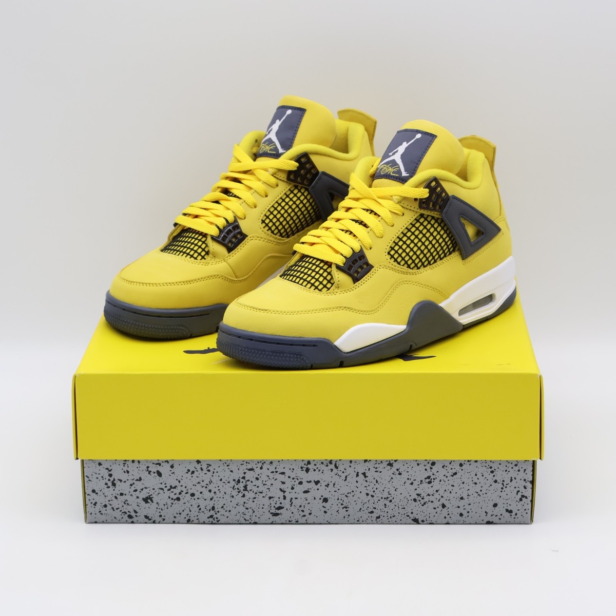CT8527-700 Nike Air Jordan 4 Retro Lightning Thunder Tour Yellow