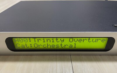 Korg TR-RACK Sound Module Synthesizer with Power Cable Used from