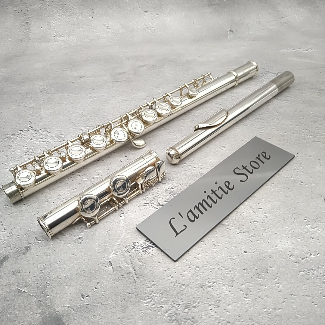 YAMAHA Student Flute YFL-221 Case Nickel Silver Plated Japan