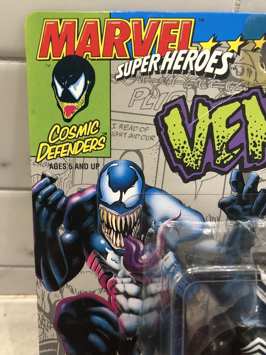 1992 Toy Biz Marvel Super Heroes VENOM Action Figure New on Card