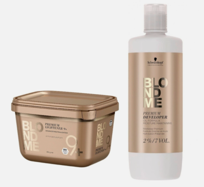 Schwarzkopf Blondme Bleach Premium Lightener 9+ & Oil Formula