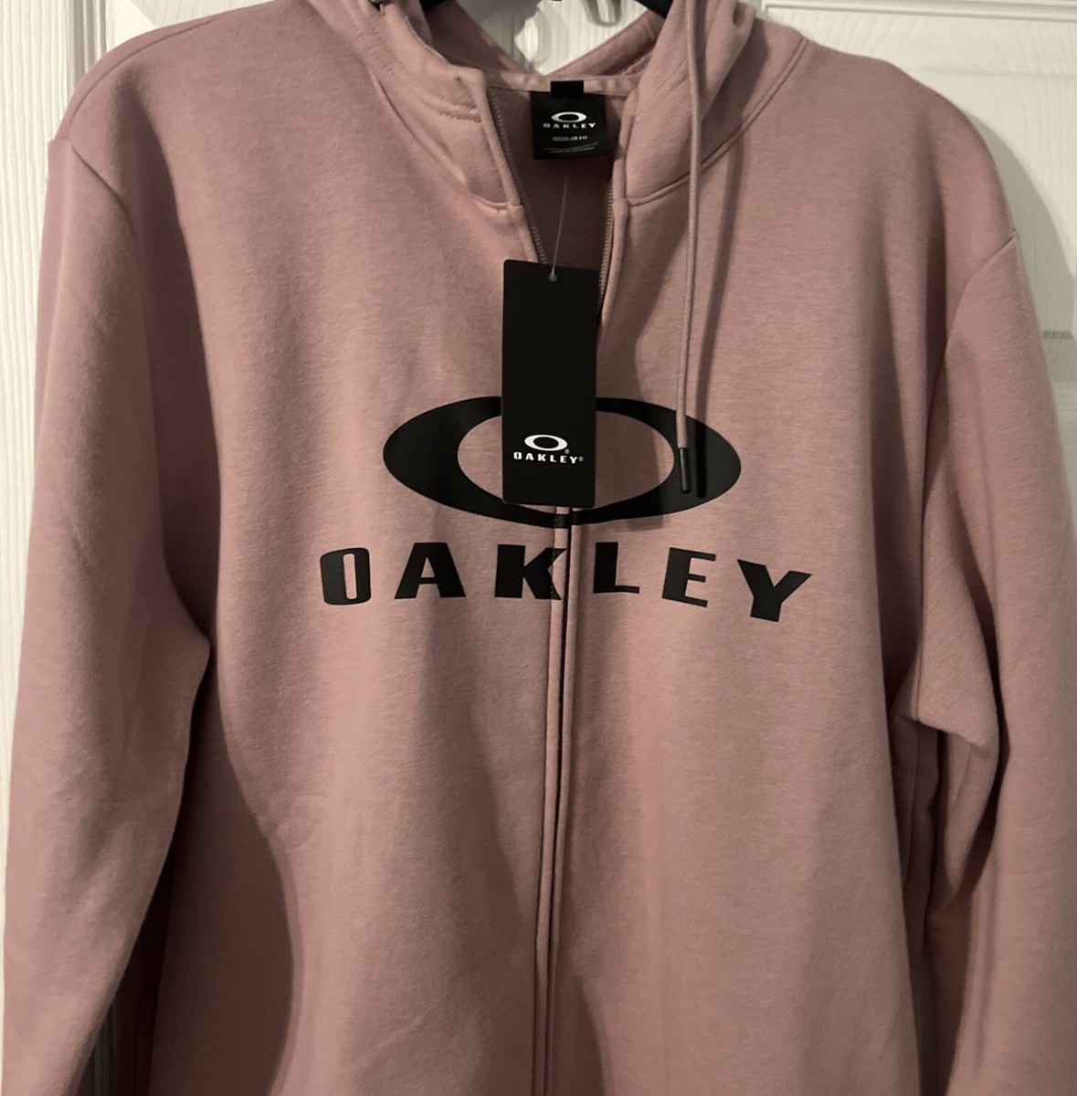 New Oakley Mens Bark FZ Hoodie 2.0 Full Zip Sweatshirt Jacket