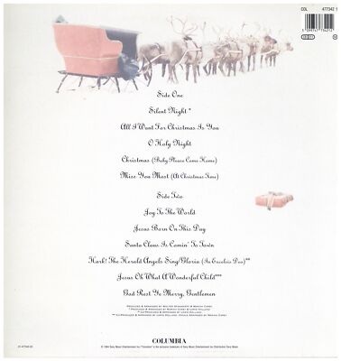 マライア・キャリー Merry Christmas 94年 EU盤 LP Mariah Carey