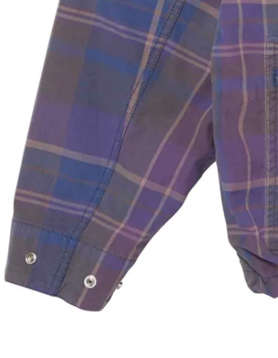 Supreme Cotton Utility Anorak Plaid Mens Size Large In Hand Ships