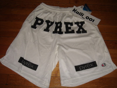 Pyrex Vision Shorts Large Religion Gym White Kanye RSVP Virgil