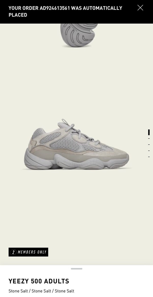 Adidas Yeezy Boost 500 Stone Salt Men's Size 9.5 IN HAND 🤚 | eBay
