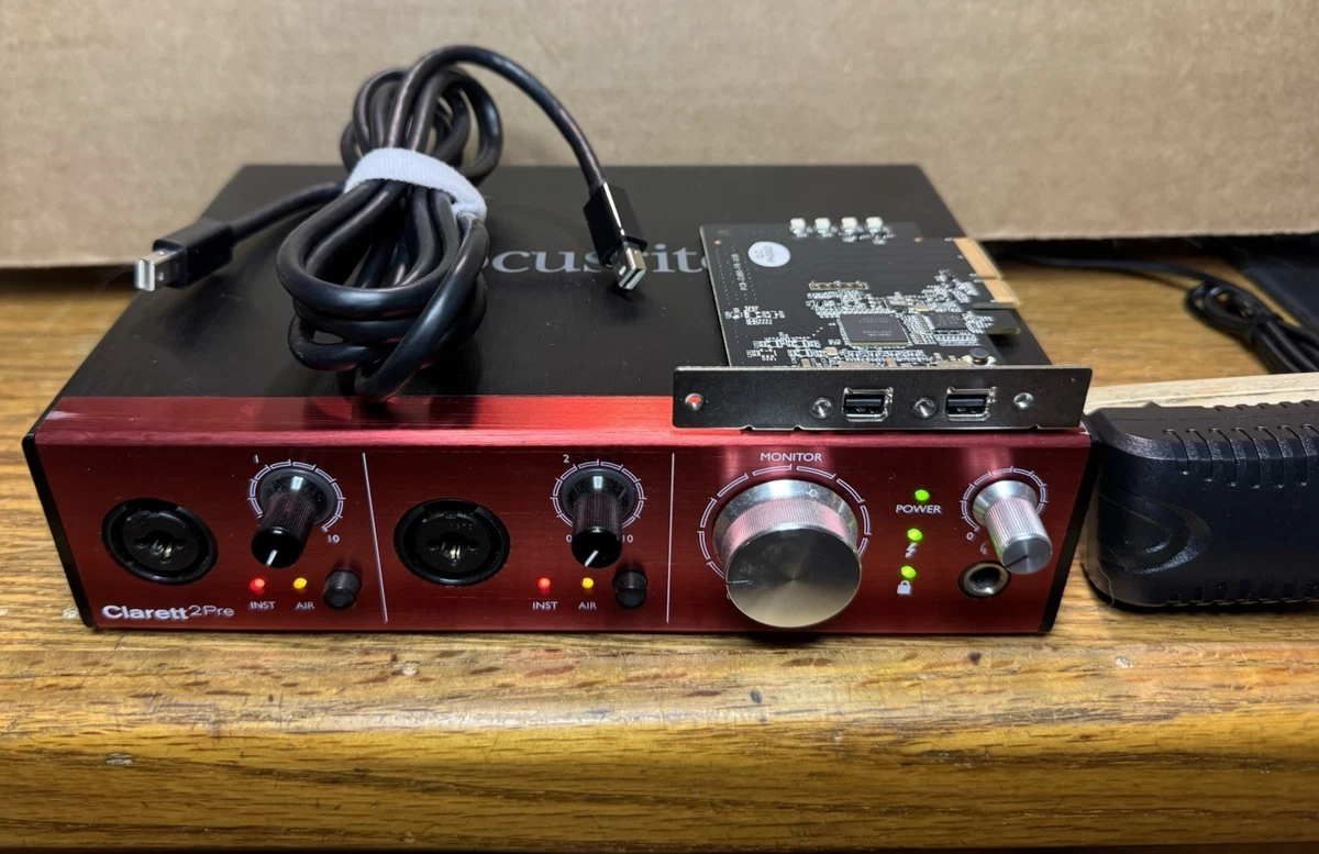 Focusrite Thunderbolt Audio Interface Audio/MIDI Interfaces for