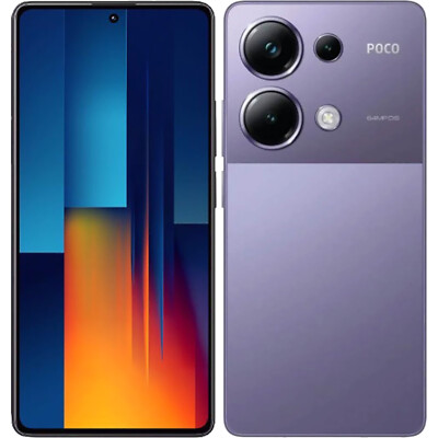 Xiaomi Poco M6 Pro 4G/LTE Purple 256GB + 8GB Dual-Sim Unlocked GSM