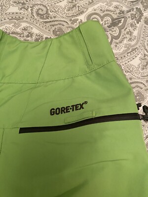 Green Patagonia Gore-Tex Powder Bowl Ski Snow Pants Men's Size S