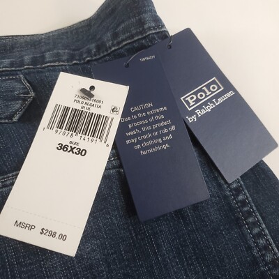 Polo Ralph Lauren Military Naval Surplus Cadet Wide Leg Jean Men