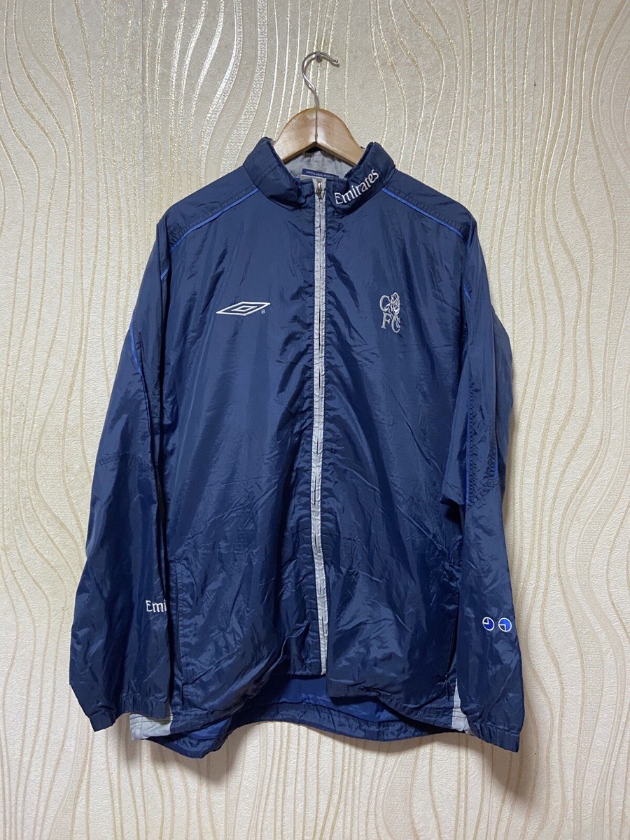 CHELSEA TRAINING FOOTBALL SOCCER JACKET UMBRO sz XL MEN | eBay