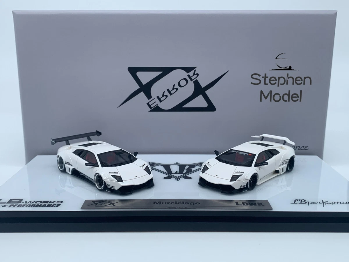 Error 404 1:64 Lamborghini Murcielago LP640 LBWK pearl white