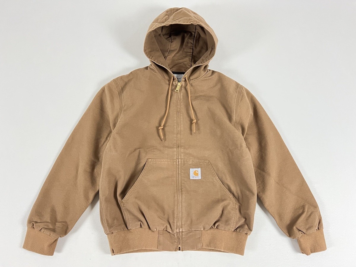 CARHARTT WIP ACTIVE JACKET HAMILTON BROWN RINSED XL NWT | eBay