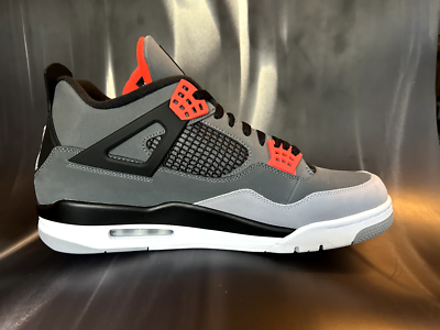 Size 13 - Jordan 4 Dark Grey/ Infrared 23 - Black | eBay