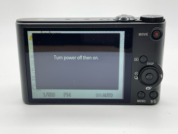 Sony Cyber-shot DSC-WX350 Digital Camera – Black – Lens Stuck