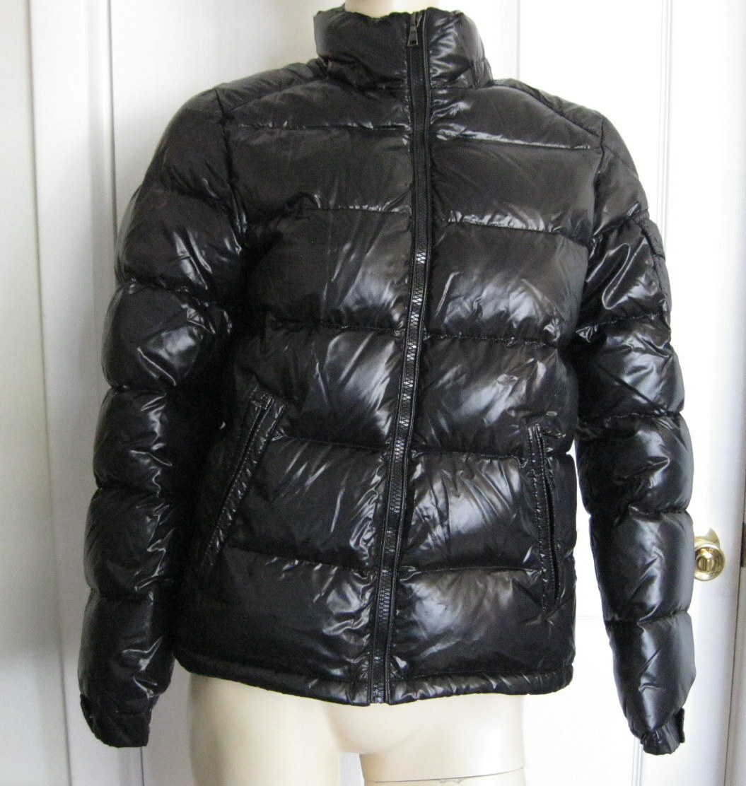 Women's Moncler G32-003 Puffer Jacket Norme Afnor Black Size 14Y