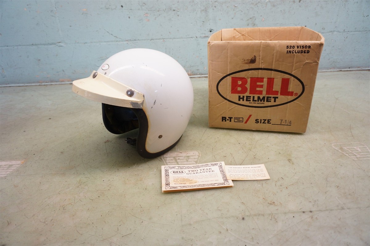 希少 初期 BELL-TOPTEX R-T 7 1/4 白 ☆ ベル 500TX スーパーマグナム