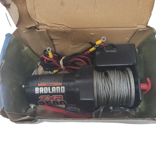 BADLAND ZXR 3500 lb. UTV/Powersport Winch with Automatic Load