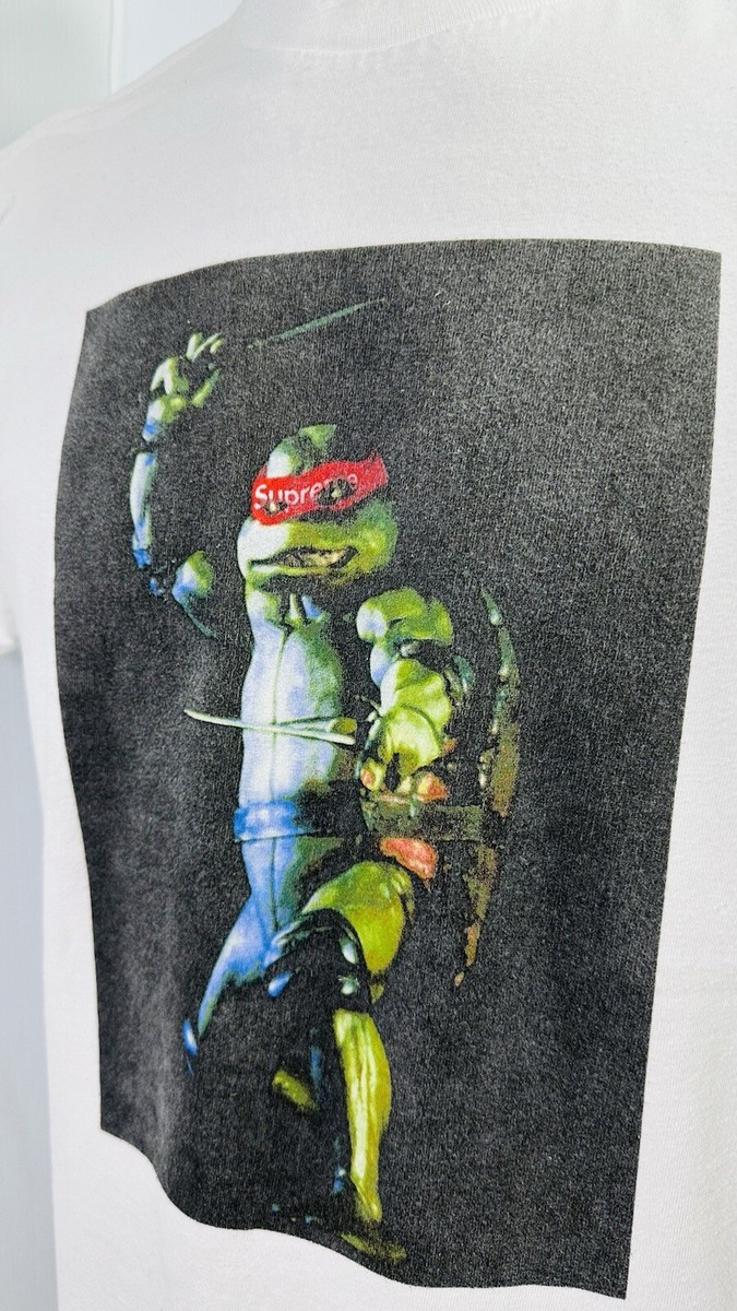 Supreme Raphael Tee T Shirt White Size Medium Teenage Mutant Ninja