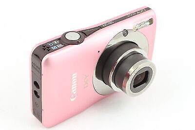 Canon IXY 200F Compact Digital Camera Pink 12.1 MP 4.0x Zoom Lens
