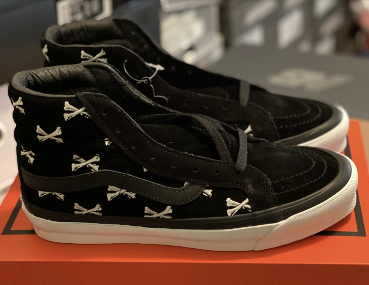 Vans Sk8-Hi WTAPS Bones Black VN0A4BVB20P1 | eBay