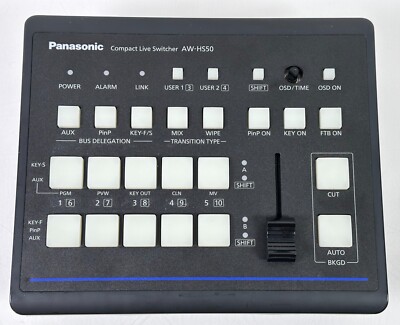Panasonic AW-HS50 Compact HD/SD Live Video Switcher | eBay