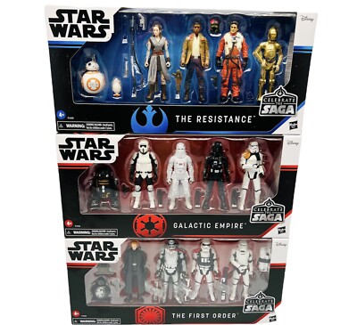 Star Wars Celebrate Saga Action Figure Set Of 3 First Order