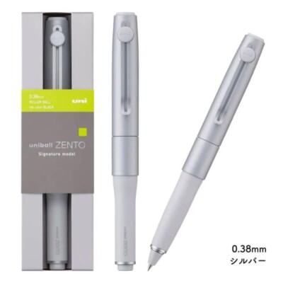 Mitsubishi Pencil Uniball ZENTO Signature Model Silver 0.38mm UB