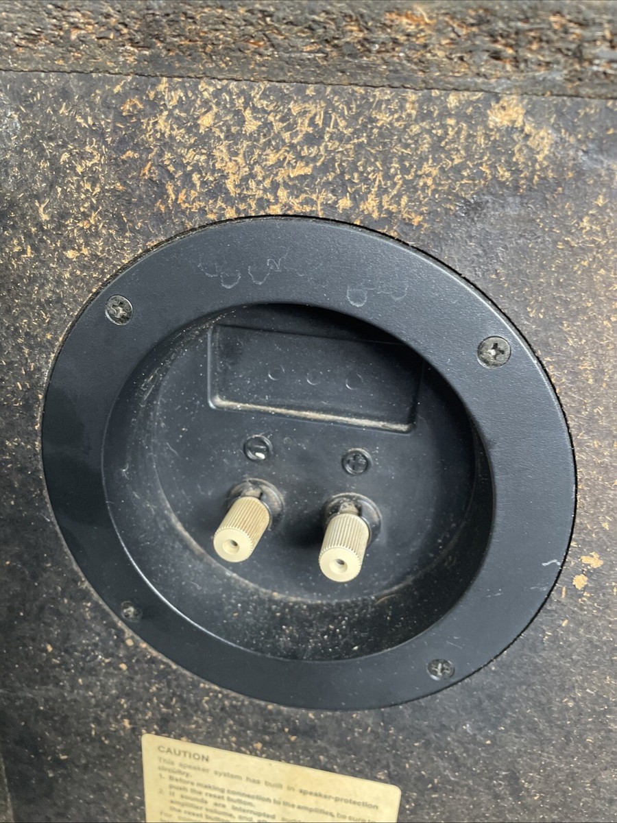 Technics SB-6 3WAY Speaker System Pair 1981 Vintage Retro