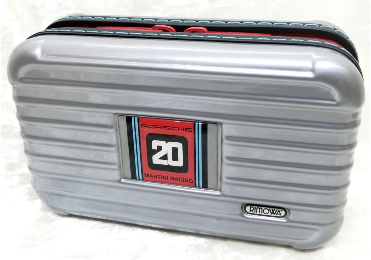 PORSCHE RIMOWA Pouch Accessory Travel Amenity Case Gray W18×D11