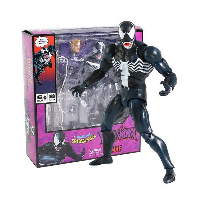 New 088 1:12 The Amazing Spider-Man Venom Comic Ver. Action Figure