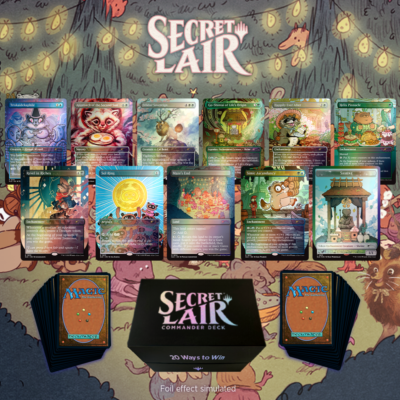 Secret Lair x 20 Ways to Win Commander Deck | Rainbow Foil | SLD