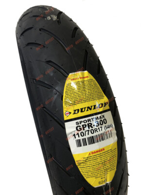 Dunlop GPR 300 110/70R17 Tire Front Motorcycle Sportmax 110 70 17