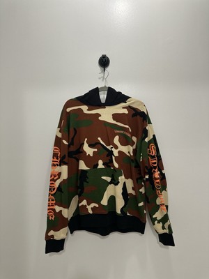 EXCLUSIVE LIMITED CHROME HEARTS MATTY BOY CAUTION HOODIE X LARGE