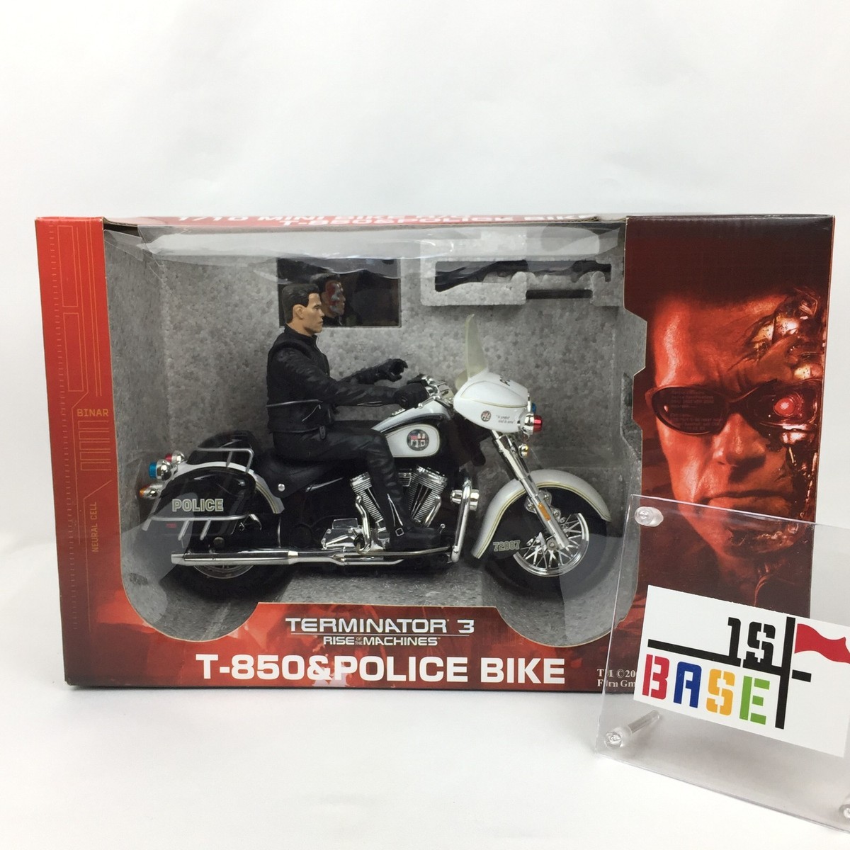 Terminator 3 1/10 Mini Bike R/C T-850 and Police Bike With Small