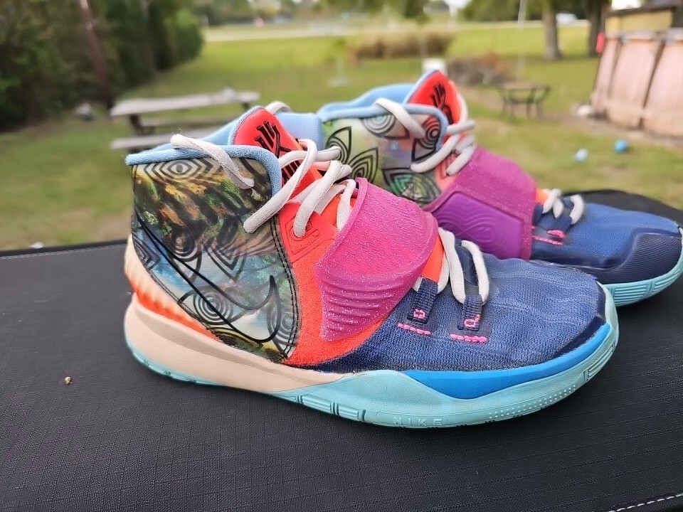 Nike Kyrie 6 GS “Preheat- Heal the World” Size 5Y | eBay