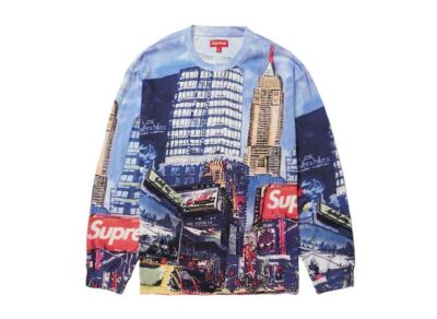 Supreme Skyline Sequin L/S Top Day | eBay