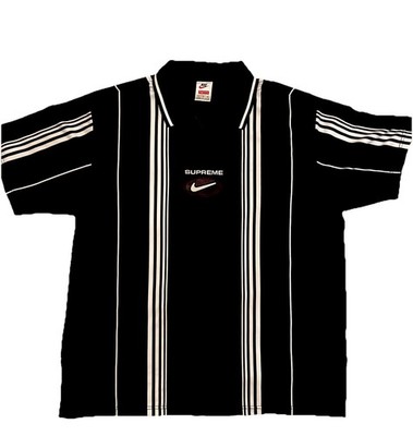 Supreme Nike Jewel Stripe Soccer Jersey Size Large | eBay