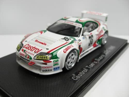 Rare EBBRO 1/43 Castrol Tom's Supra JGTC 1995 White / Green from
