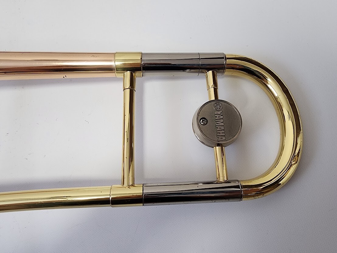 YAMAHA YSL-3530R Trombone Gold Hard case | eBay