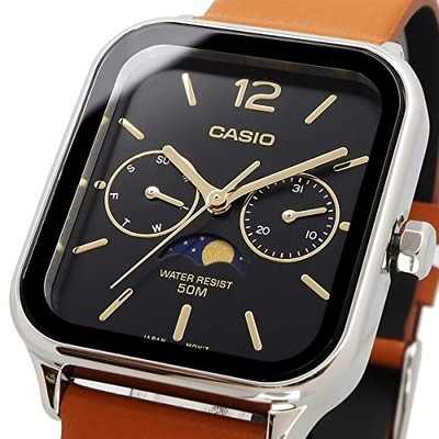 Casio Standard Moon Phase Analog Men's Watch MTP-M305L-1AV with