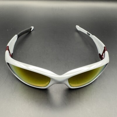 Oakley Straight Jacket II White Chrome w/Polarized Fire Iridium