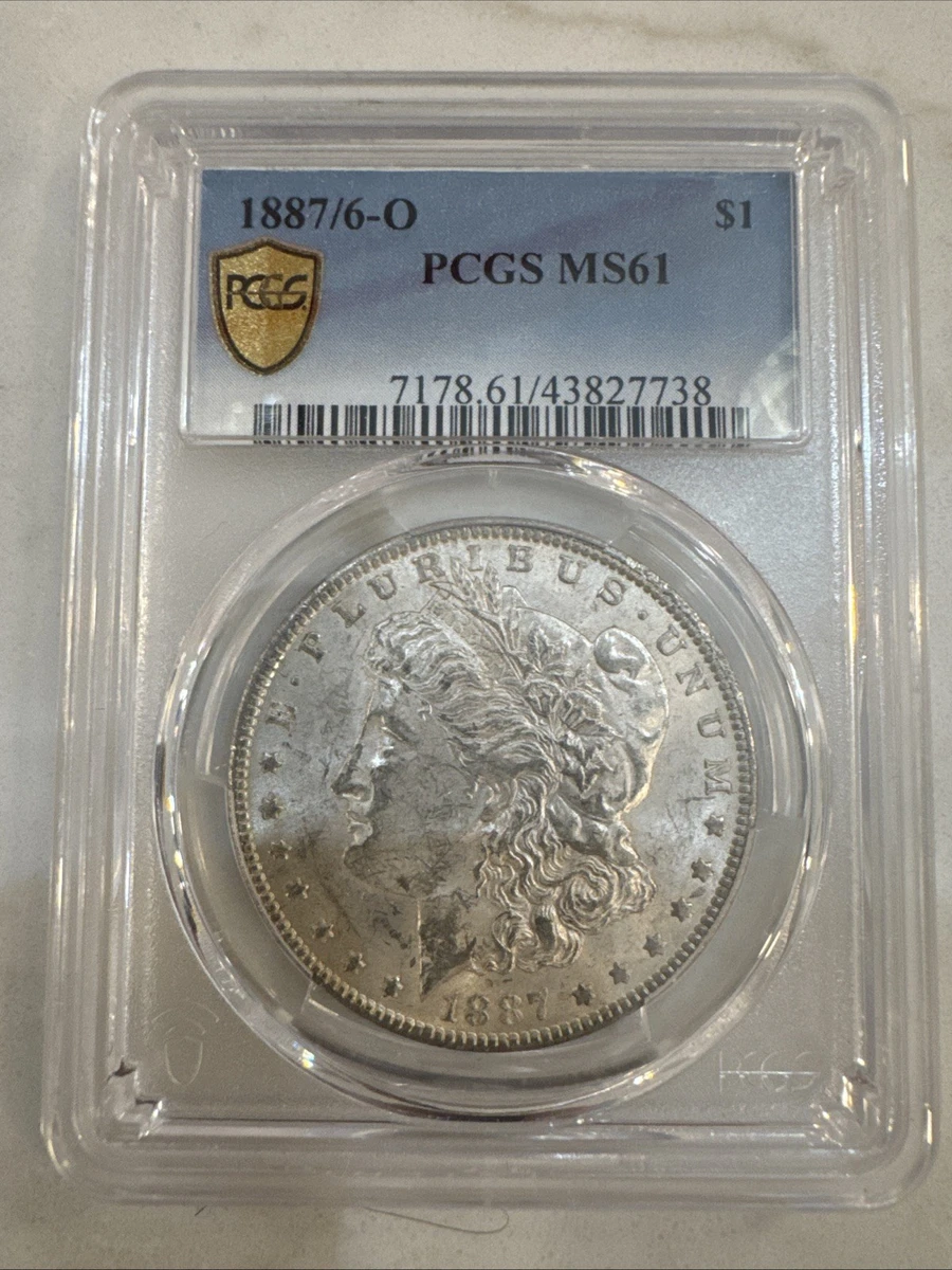 MS 61 Graded 1887 Year Morgan US Dollars (1878-1921) for sale | eBay