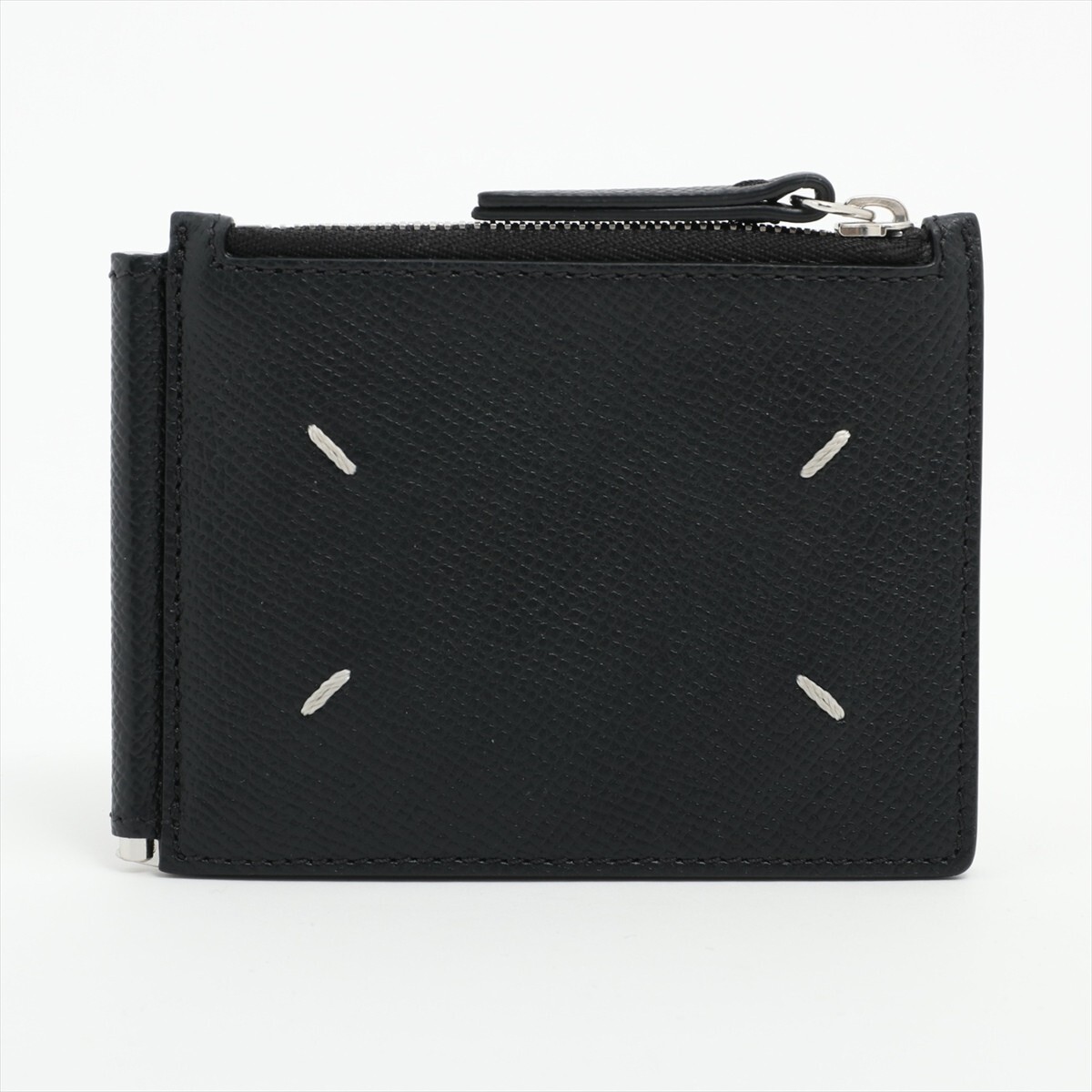 Maison Margiela 4 Stitches Leather Money Bifold Clip Wallet | eBay