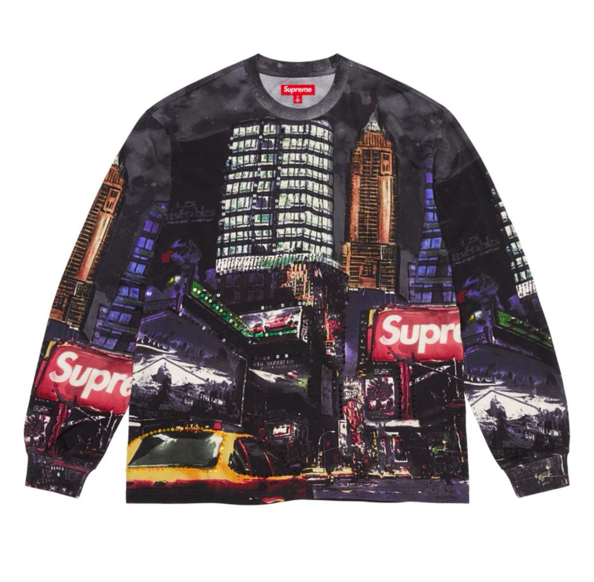 Supreme Skyline Sequin L/S Top Night - Size L - SS25 - Confirmed